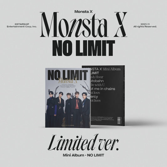 Monsta X - Mini Album Vol.10 - NO LIMIT (Limited Ver.)