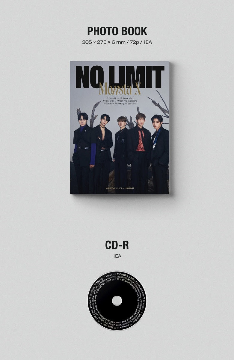 Monsta X - Mini Album Vol.10 - NO LIMIT (Limited Ver.)