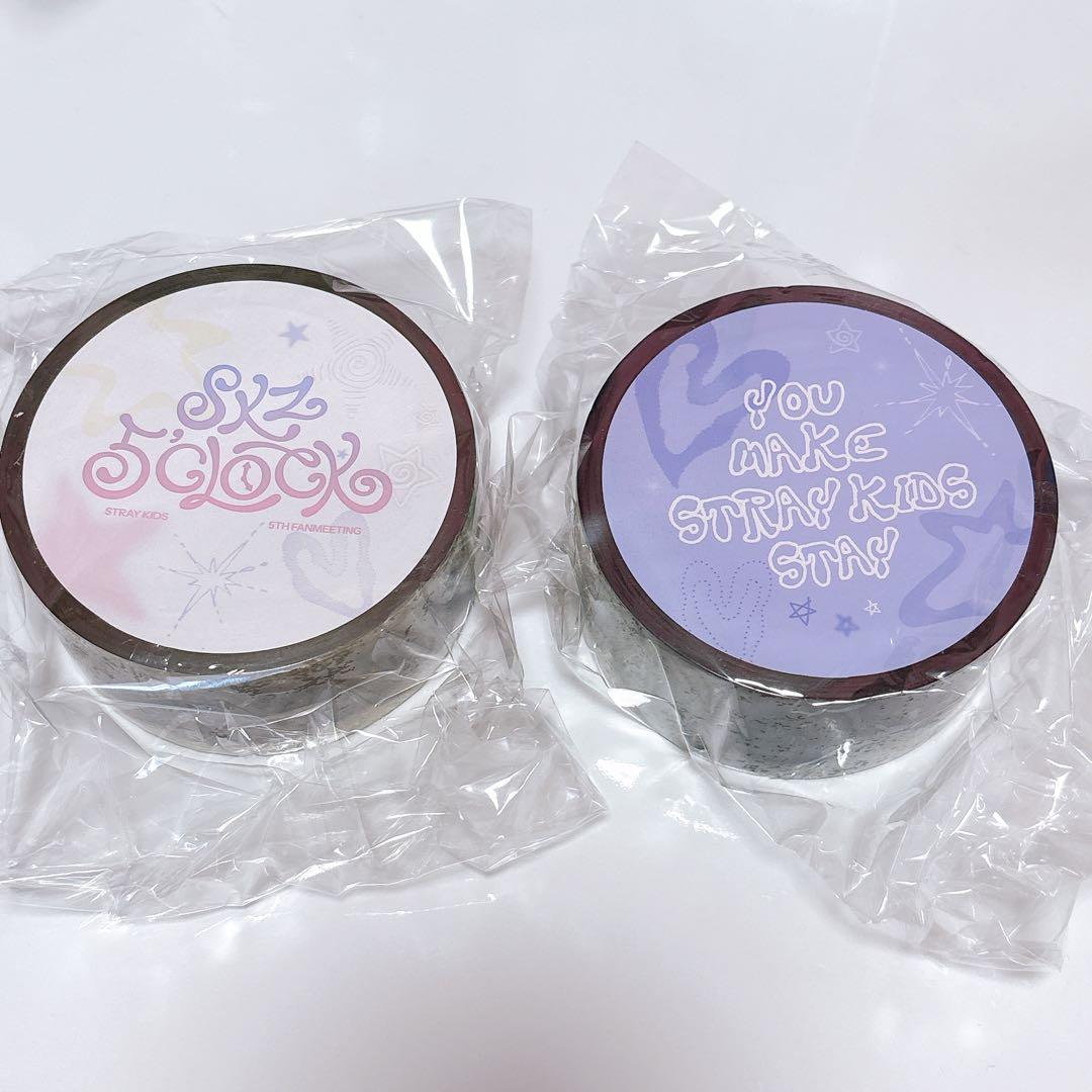 Stray Kids - [5th Fanmeeting [SKZ 5'CLOCK MD] BOX TAPE SET