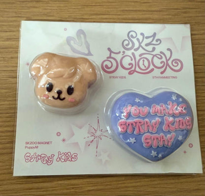 Stray Kids - [5th Fanmeeting [SKZ 5'CLOCK MD] MAGNET SET