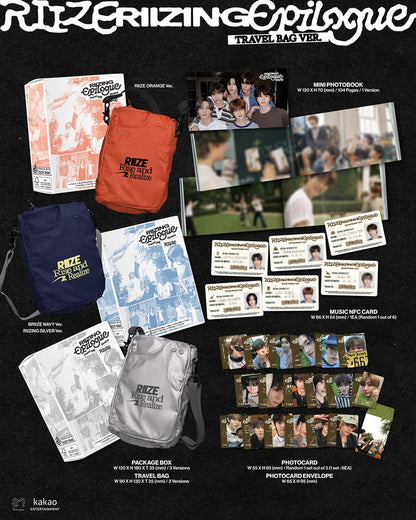 RIIZE - RIIZING : EPILOGUE (TRAVEL BAG VER. LIMITED EDITION) [1ST MINI ALBUM]