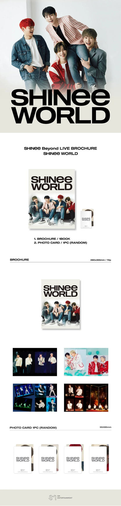 SHINee – Beyond LIVE BROCHURE : SHINee WORLD