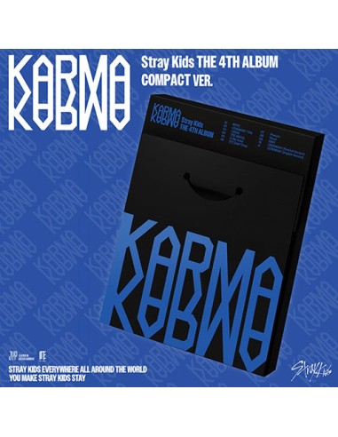 Stray Kids 4th Album - KARMA (COMPACT Ver.) + YES24 POB