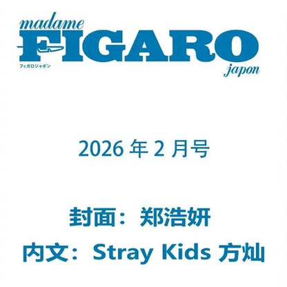 STRAY KIDS - MADAME FIGARO JAPON (2026 FEBRUARY ISSUE)