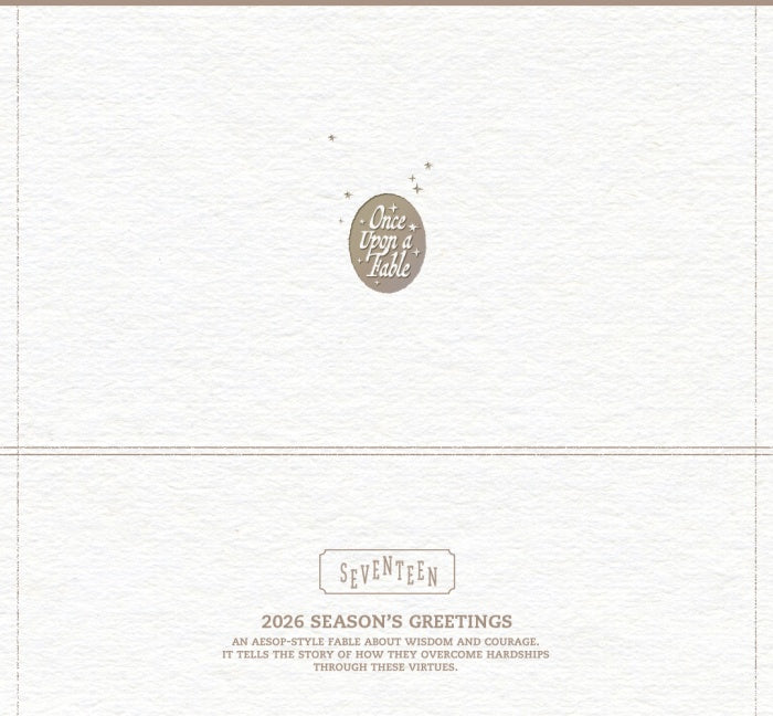 SEVENTEEN - 2026 WALL CALENDAR