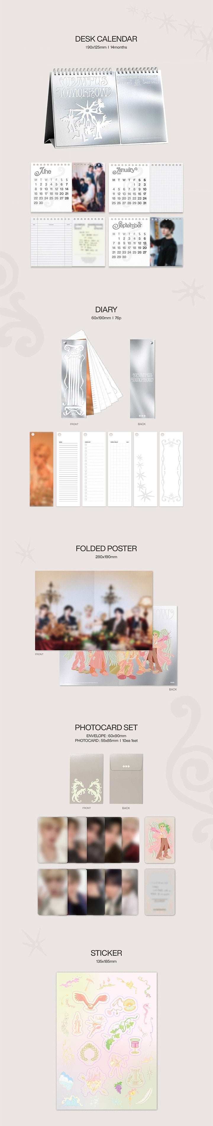 TXT - 2026 SEASON’S GREETINGS + Weverse POB