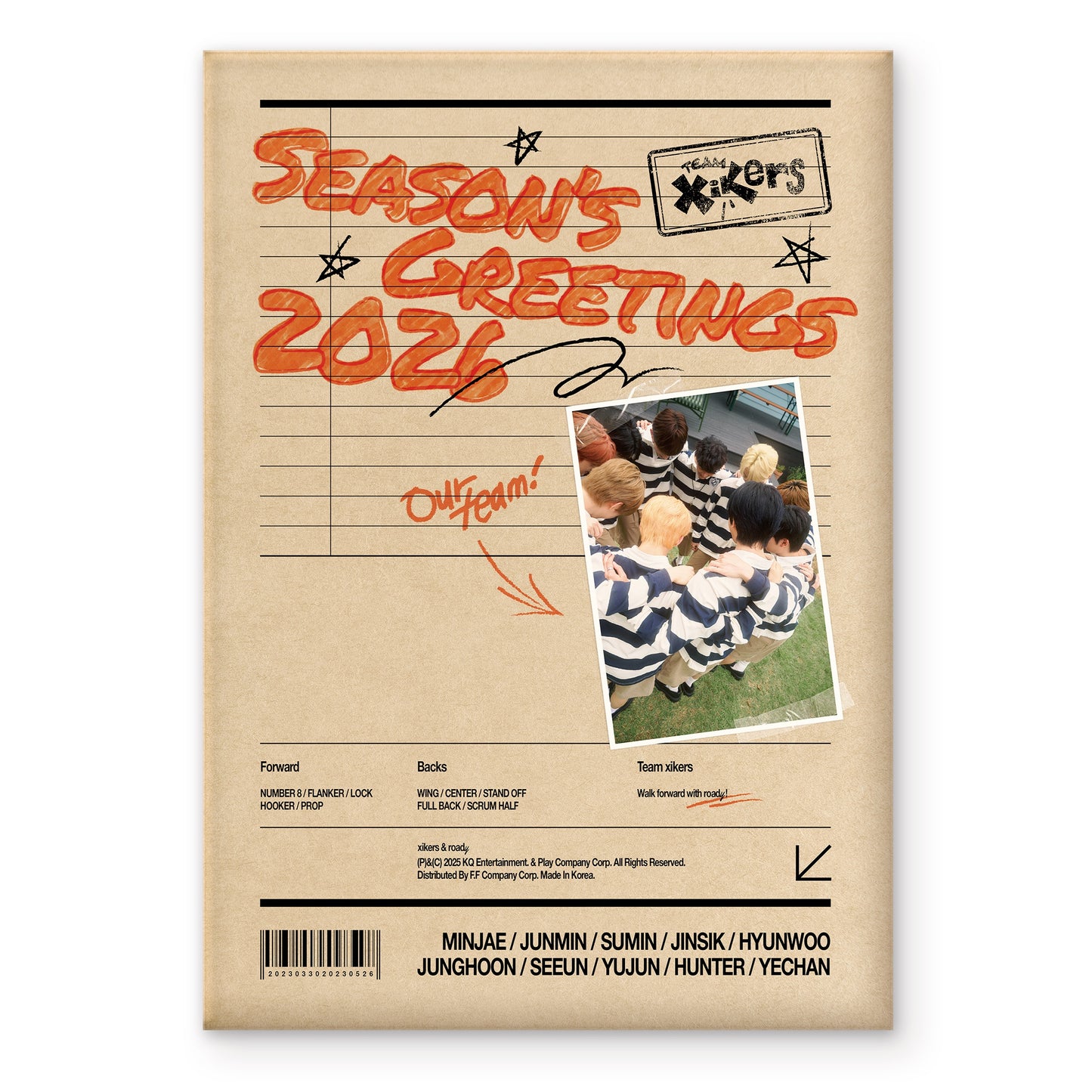 xikers - 2026 SEASON'S GREETINGS + Yes24 POB