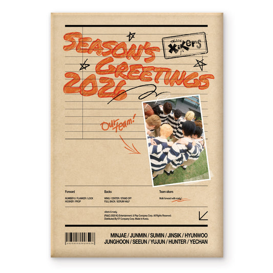 xikers - 2026 SEASON'S GREETINGS + Yes24 POB