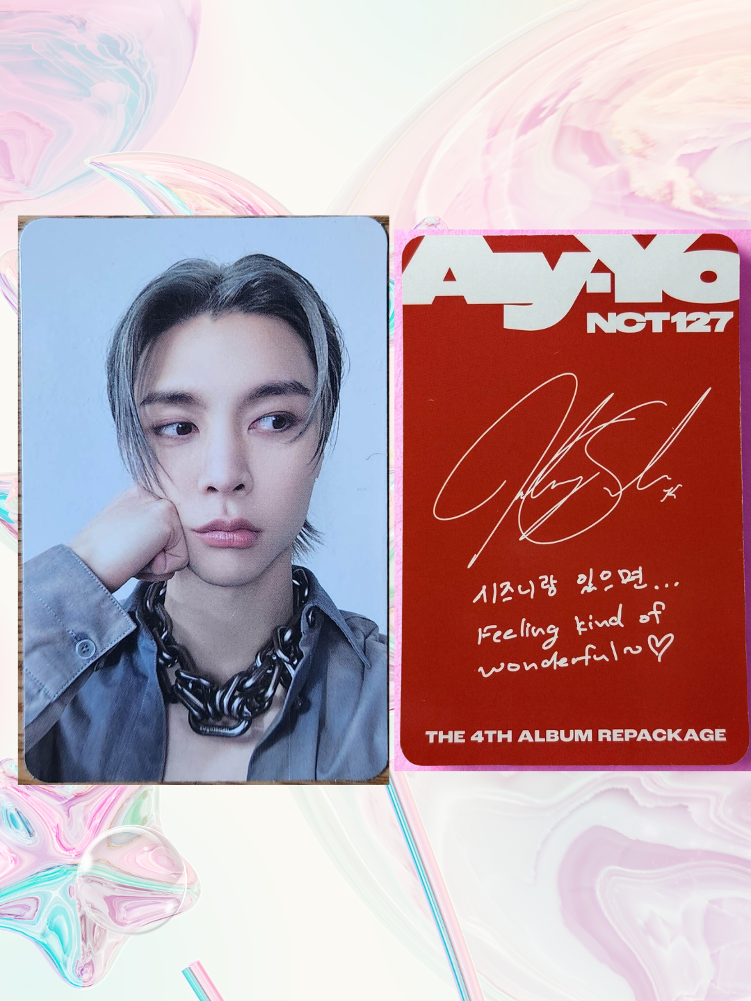 NCT 127 - Ay Yo - Album Digipack Photocard - Johnny