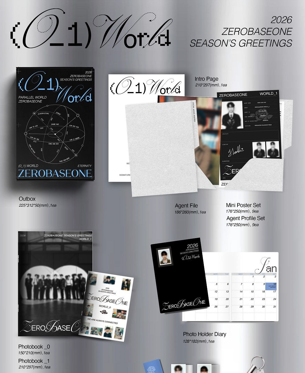 ZEROBASEONE - 2026 SEASON'S GREETINGS + Yes24 POB